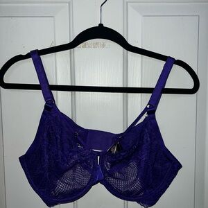 Victoria's Secret Vibrant Purple Lace Bra